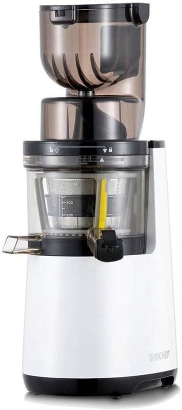 Verticale Slow Juicer met Extra Brede Invulopening (8 cm) - Voor Sap, Smoothies & Sorbet