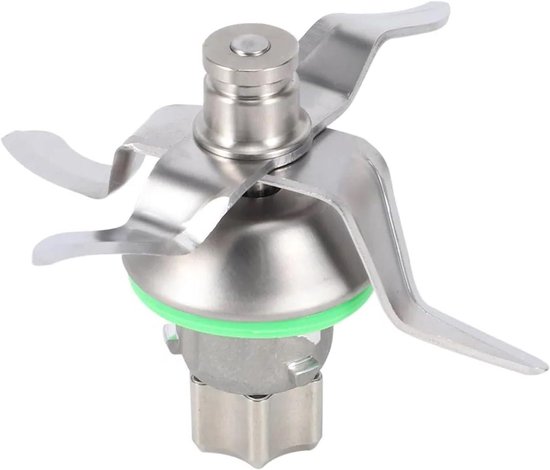 Vervangend Blendermes Deksel - Reserveonderdeel Blender - Gladde Mixen Maken - Roestvrijstaal - 50 g - Zilver