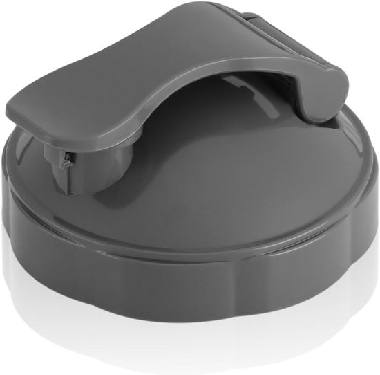 Vervangend Flip Top Deksel voor Blender Mixer - Grijs, Geschikt voor Diverse Mixers, Duurzaam en Gebruiksvriendelijk
