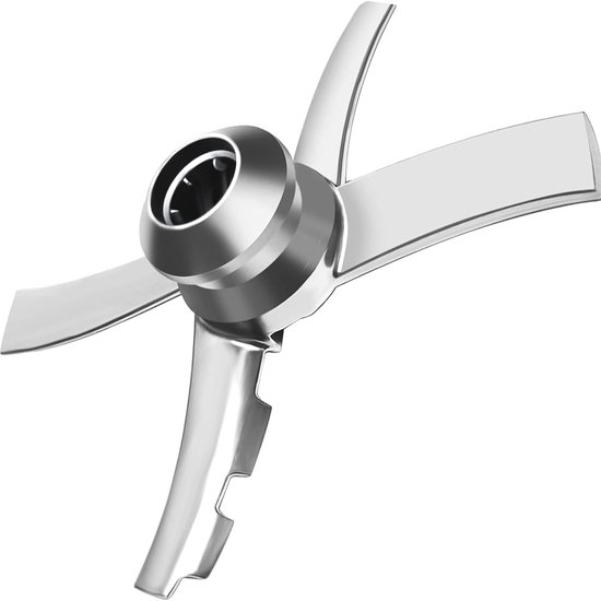 Vervangend peddelblad - geschikt voor Ninja Creami NC300 serie Ninja Creamerizer NC299AMZ, NC301, CN305A, CN301CO - roestvrij staal - reserve-accessoires van Merkloos