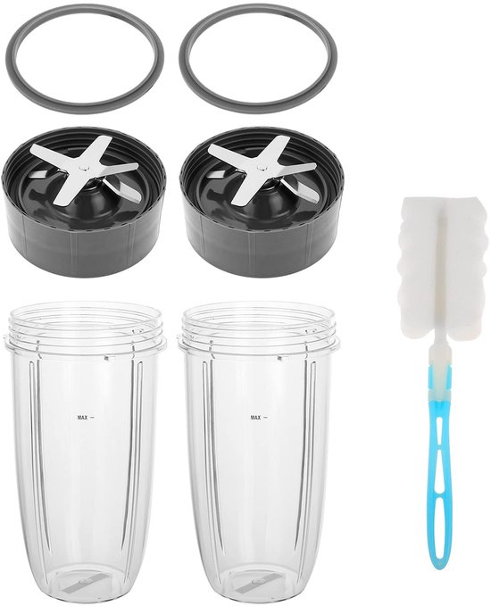 Vervangende 32oz Bekers en Extractor Blades voor NutriBullet 600W/900W