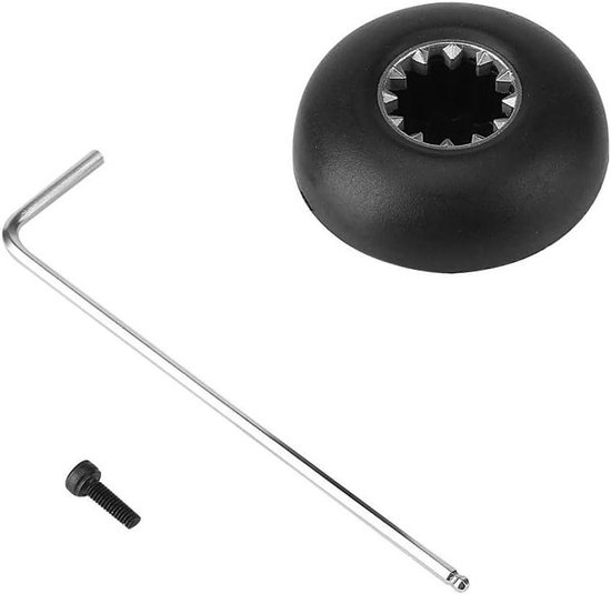 Vervangende Aandrijfas - Reserveonderdeel Mixer - Apparaat Repareren - Inclusief Inbussleutel - 3.8 x 2.5 cm - Zwart