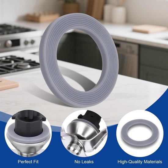 Vervangende afdichtring voor Thermomix mixer accessoires, 3 stuks, silicone afdichting, keukenaccessoires, kookgerei
