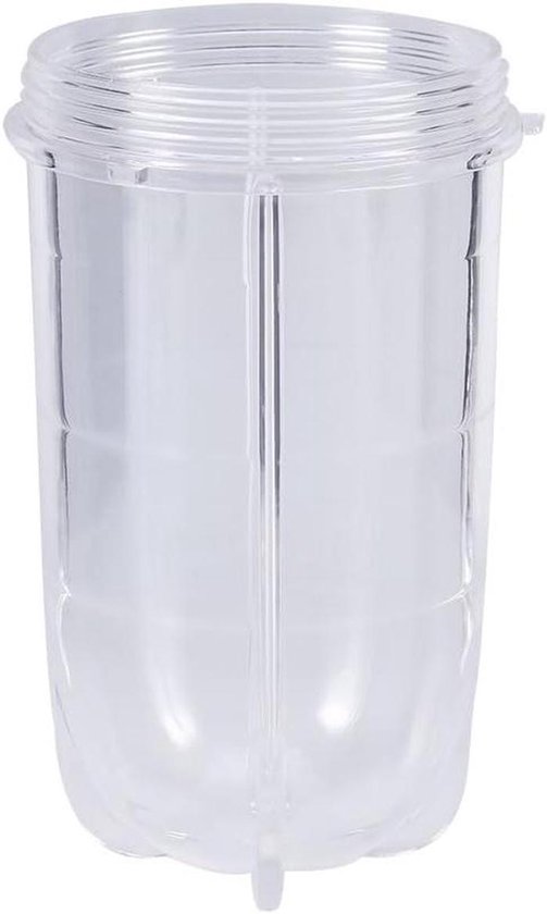 Vervangende Beker - Mixer Onderdeel - Smoothies Maken - BPA-Vrij Plastic - 16 x 8 x 8 cm - Transparant