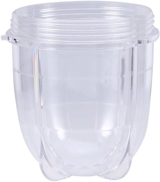 Vervangende Blender Beker - Reserve Onderdeel - Gezonde Drankjes Maken - BPA-vrij Materiaal - 8 x 10 cm - Transparant van Merkloos