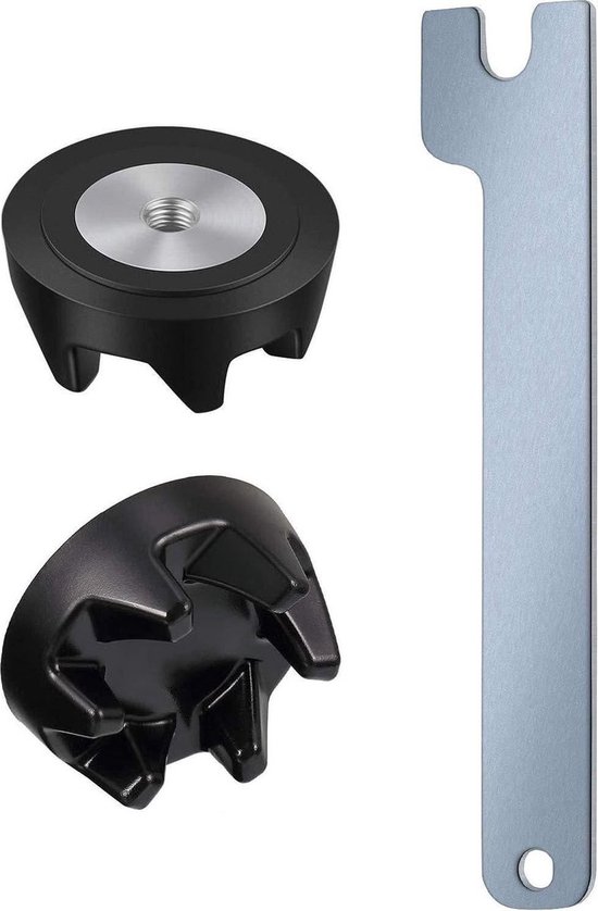Vervangende Blender - Koppeling met Sleutelgereedschap - Compatibel - met moersleutel - Geschikt Voor KitchenAid Blender KSB5 KSB3 - Voor WP9704230VP WP9704230 PS1174692 van Merkloos