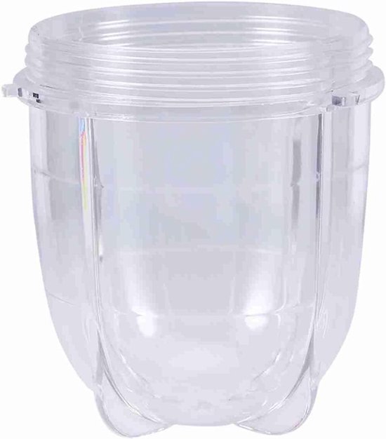 Vervangende Blenderbeker van Hoogwaardig Plastic voor Universele Mixers - Ideaal voor Smoothies, Sappen en Dranken (Grote Beker) van Merkloos