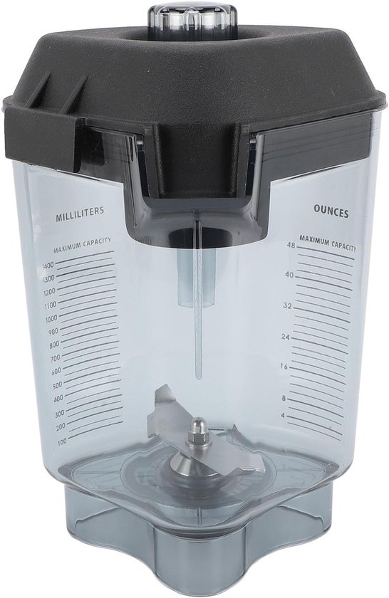 Vervangende Blenderkan van 48 Oz van Voedingskwaliteit, Stevig Ontwerp voor Diverse Blender Modellen, Ideaal voor Smoothies en Soepen