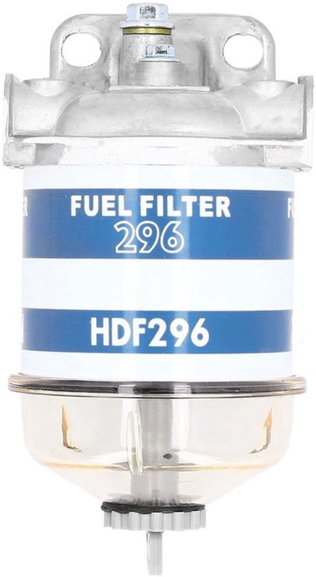 Vervangende brandstoffilterassemblage, verwijder stof, aluminium brandstoffilter geschikt voor Massey Ferguson 133 135 140 145 152 155 158 van Merkloos