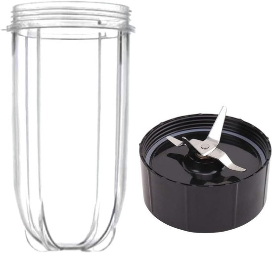 Vervangende Cups - Blender Onderdelen - Smoothies Maken - BPA-vrij Kunststof - 16OZ Capaciteit - Transparant van Merkloos