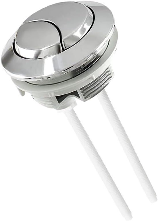 Vervangende Dubbele Spoelknop voor Toilet, Onderdeel voor Toiletreservoir, 59-65mm, Badkamer Reparatie Accessoire