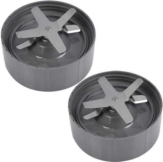 Vervangende extractormes 2-pack grijs - compatibel met NutriBullet Pro - duurzame siliconen rubber pakkingen - ShopVlot