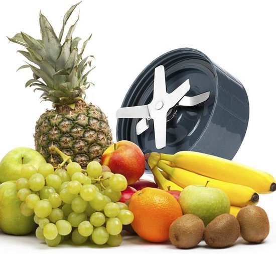 Vervangende Juicer Blades van RVS - Accessoire voor 600W en 900W Mixers - Perfect voor Smoothies en Sapextractie
