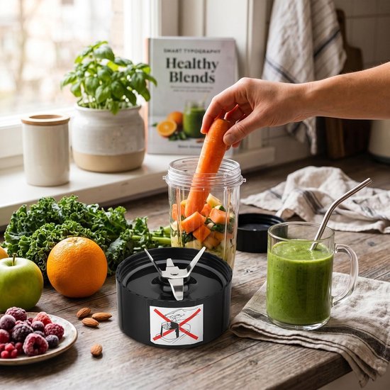 Vervangende Juicer met Kruisblad voor Mixer, Keukenaccessoires voor Sappen en Koken