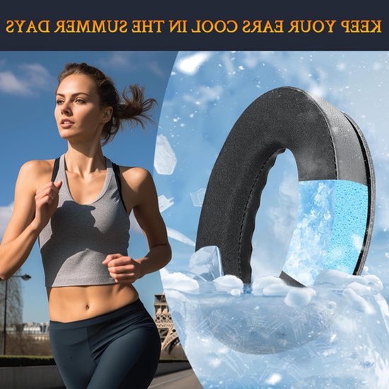 Vervangende Koelgel Oorkussens voor Bose QuietComfort 15, QC25, QC35 en SoundLink Hoofdtelefoons - Comfortabel en Ademend Accessoire voor Muziekliefhebbers