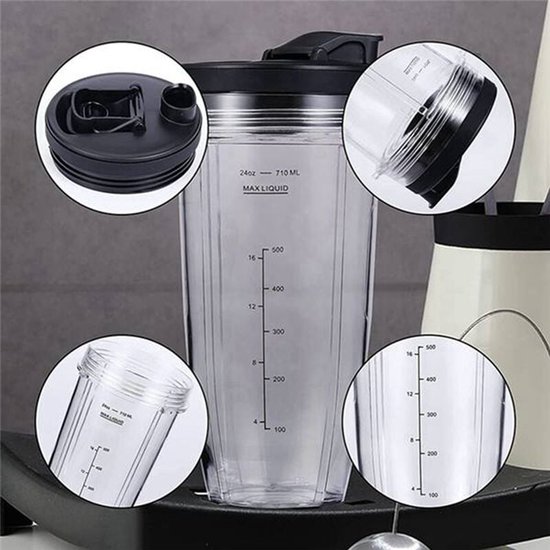 Vervangende onderdelenset voor 900W/1000W professionele blenders BL451 30/BL455 30/BN400/BN750/BN800 van Ninja
