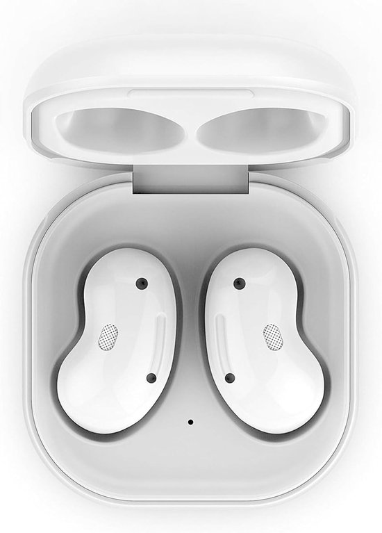 Vervangende Oplaadcase voor Draadloze Oordopjes met 3,3 ft Oplaadkabel - Wit, Ideaal voor Bescherming en Gebruiksgemak van Merkloos