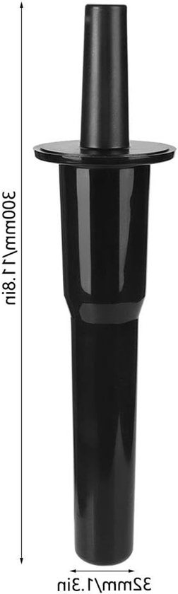 Vervangende Plunjer voor Blender, Plastic Tamper Stick voor Vitamix Mixers, Ideaal voor Smoothies en Soepen
