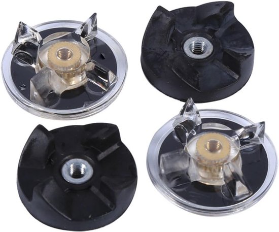Vervangende Rubber Basis en Blades voor Magic Bullet Juicer 250W - 2 Stuks Reserveonderdelen voor Smoothies en Sapjes