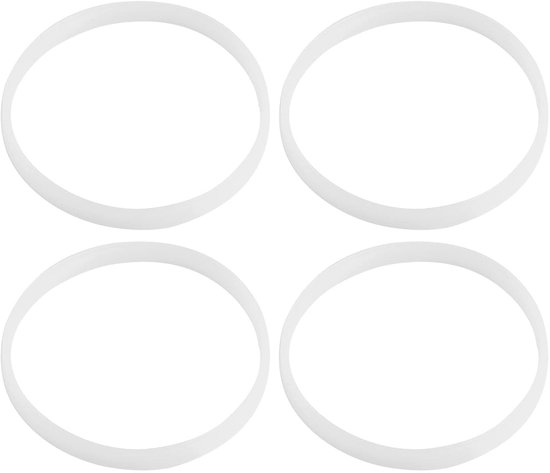 Vervangende Rubber O-ring 10cm Wit voor Juicer en Mixer, Duurzaam en Eenvoudig te Installeren, Hoge Kwaliteit Seals