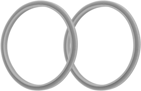 Vervangende Rubberafdichtringen voor Juicer Gasket, Perfecte Pasvorm, Silicone, 2 Stuks, Geschikt voor 900W Apparaten van Merkloos
