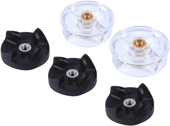 Vervangende Tandwielen - Reserve Onderdelen Juicer - Apparaat Repareren - Set van 2 of 3 - 29 cm - Wit van Merkloos