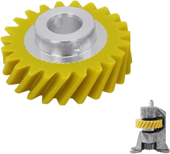 Vervangende Worm Gear voor Keukenmachine - Eenvoudig te Installeren Onderdelen voor Mixers, Geschikt voor W10112253 en Meer