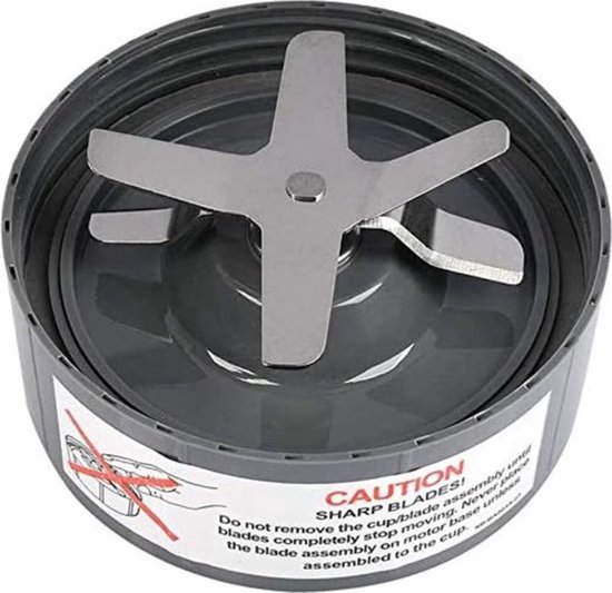 Vervanging extractormes, grijs, geschikt voor NutriBullet 900 W Pro extractormes serie met siliconen rubber pakkingen seal of ring voor NutriBullet blendermes vervanging onderdelen van HengBird