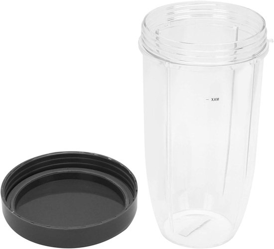 Vervangingsbeker - Reserve kan - Smoothie maken - Met lekvrij deksel - 32 Oz capaciteit - Transparant