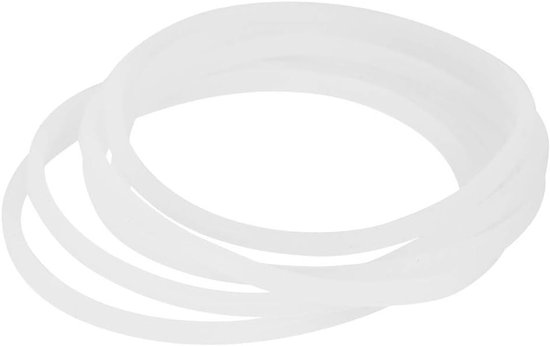 Vervangingsgaskets Rubber Sealing Ringen voor Keukenmachines - Set van 3/6 Stuks voor Optimale Afsluiting van Merkloos
