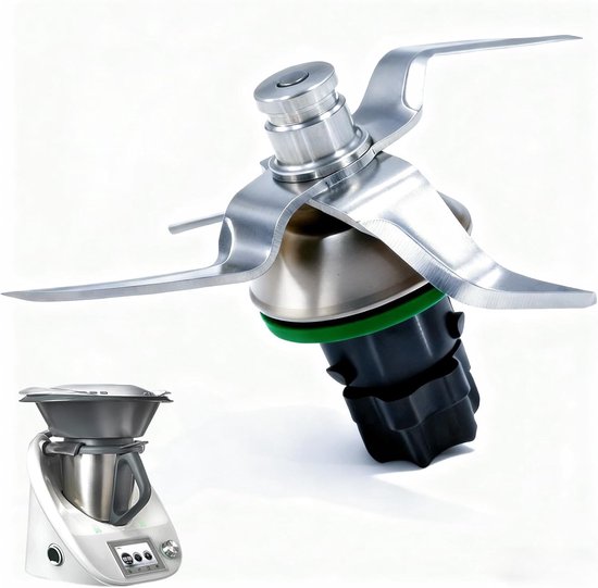Vervangingsmes voor Thermomix TM5 en TM6, roestvrijstalen blender met afdichting, keukenaccessoires voor optimale voedselbereiding en mixen