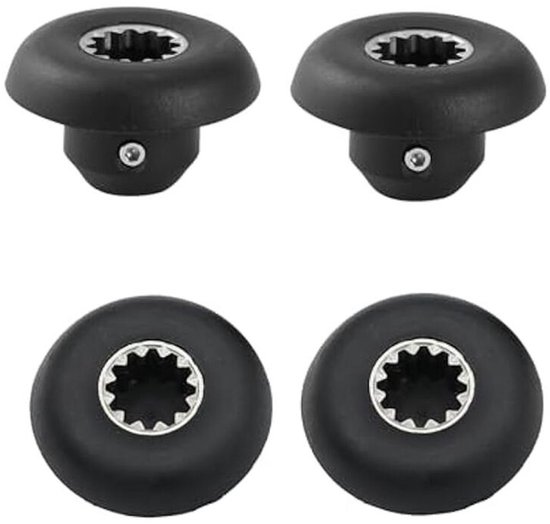 Vervangingsonderdelen voor vier aandrijfbussen van de mixers model 015547, 1002, 1230, 5006, 5012, 5039, 5057, 5062, VM0101, VM0115 en VM0116E. van Merkloos