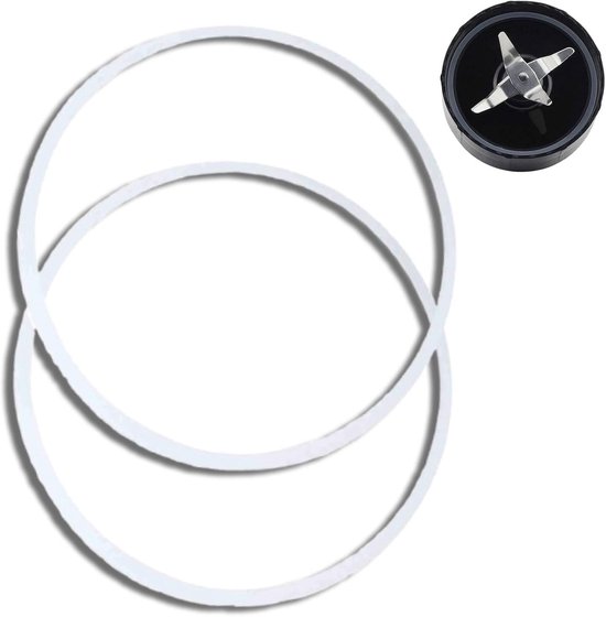 Vervangingsringen voor juicer, 2 stuks 9.5x0.5cm - Rubber afdichtingen, O-ringen en accessoires voor juicers en keukenapparatuur
