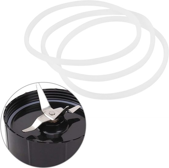 Vervangingsrubberringen voor juicers - O-ringen en afdichtingen voor blenders en sapcentrifuges (3 stuks)