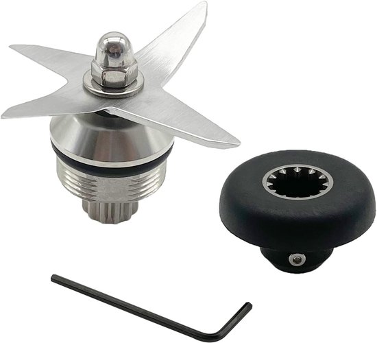 Vervangingsset voor de messen Geschikt voor Vitamix 5200 roestvrijstalen ijsvergruizer/foodprocessor.