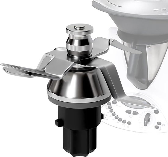 Vervangmes voor Thermomix TM31 - roestvrijstalen mengmes - met afdichtring - ideaal voor veelzijdig gebruik - ShopVlot