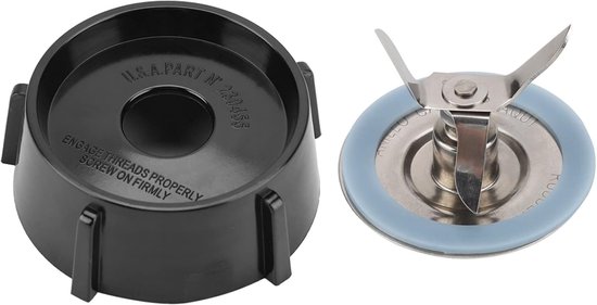 Vervangonderdelen voor Blender - RVS Mes met Ondersealing, Plastic en RVS Vervangingsset voor Juicer en Blender