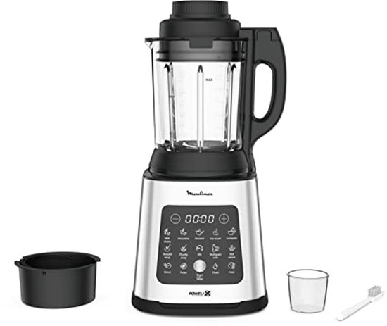Verwarmde blender 1400 W met 10 automatische programma's en afneembare messen van Domo