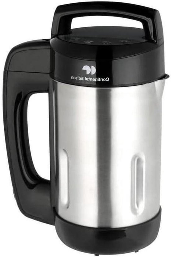 Verwarmingsmixer - Keukenmachine - Maaltijden Bereiden - Roestvrijstalen Kan - 12 Liter - Zwart
