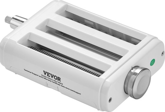 VEVOR 3 In 1 Handmatige Pastamachine Roestvrij Staal, Roestvrijstalen Verse Handmatige Pastarollermachine Italiaanse Platte Deegmachine Pastamachine Inclusief Reinigingsborstel voor Spaghetti, Lasagne, Tagliatelle - Rood van Merkloos