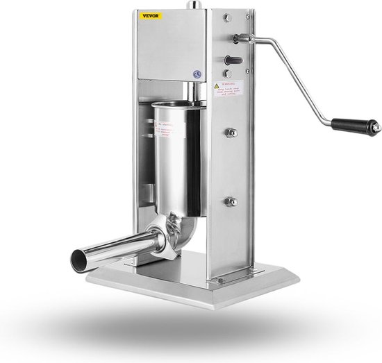 Vevor 3L Worstmachine - Worstenvuller - Verticale Worst Stuffer - Worstenvul Machine - Huishoudapparatuur - Keukenmachine van VEVOR