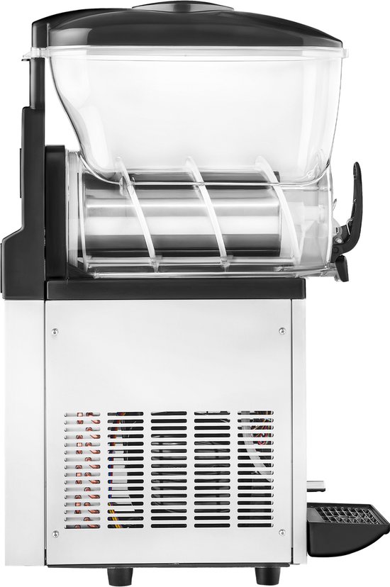 VEVOR Commerciële Slushy Machine 15L Margarita Smoothie Bevroren Drankmaker van Merkloos