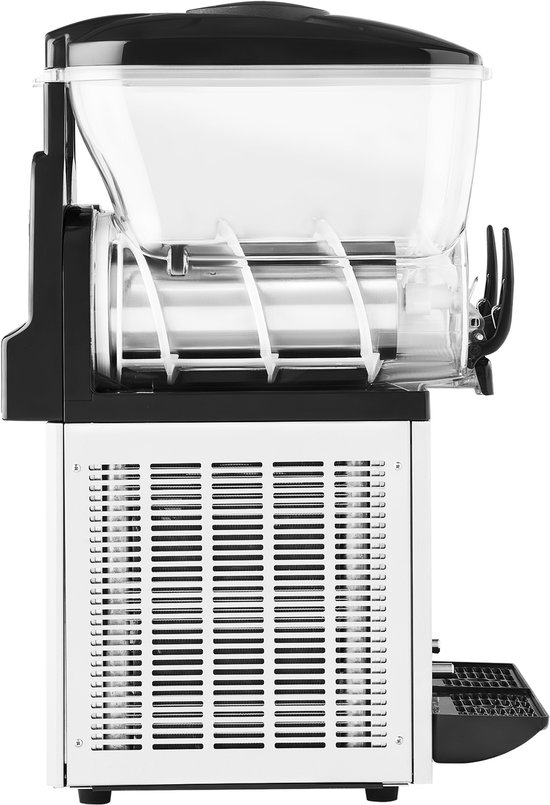 VEVOR Commerciële Slushy Machine 15Lx2 Margarita Smoothie Bevroren Drankmaker van VEVOR