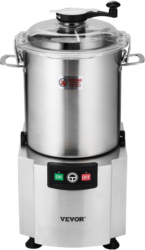 VEVOR Keukenmachine Groentesnijder Groentehakselaar 18l RVS Multi van Vevor