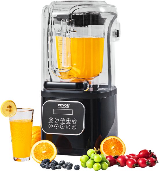 VEVOR Professionele Blender CommerciëLe Standmixer 2L Smoothies Shakes van Vevor