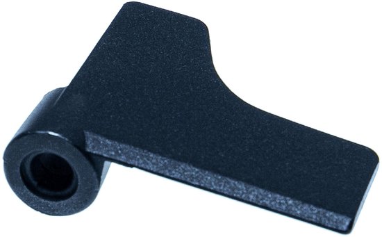 vhbw Deeghaak compatibel met Panasonic SD2500, SD2501, SD206, SD-2500WXE, SD250 Broodbakmachine - Menghaak, 6,7 x 5 cm, Aluminiumlegering Zwart