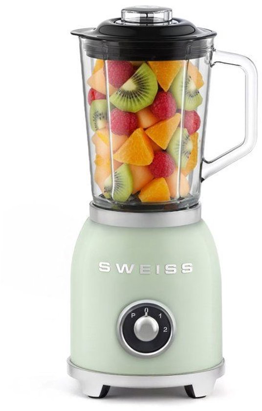 Vintage Blender - SWEISS - MXV7 - 1,5 L - Groen van SWEISS