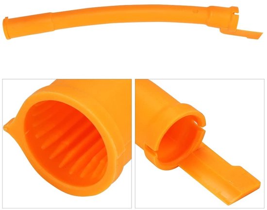 Virtubuy - Dipstick Guide Funnel - Hoog Temperatuur Bestendig - Vervangende Motor Dipstick Tube - Duurzaam en Betrouwbaar - Geschikt voor Diverse Mo.. van Merkloos