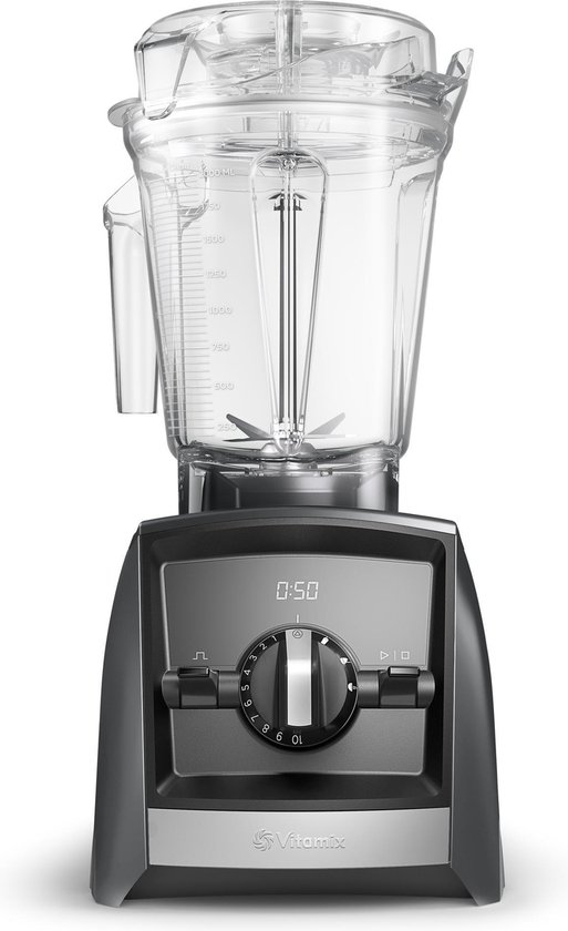 Vitamix A2500i Ascent - high performance blender - 3 programma's - 2.2 PK motor - 2 liter kan - 10 jaar garantie - antraciet van Vitamix