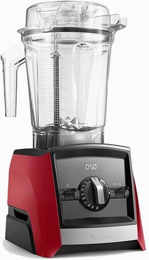 Vitamix A2500i Ascent - high performance blender - 3 programma's - 2.2 PK motor - 2 liter kan - 10 jaar garantie - rood van Merkloos